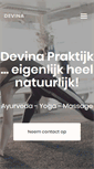 Mobile Screenshot of devinapraktijk.com